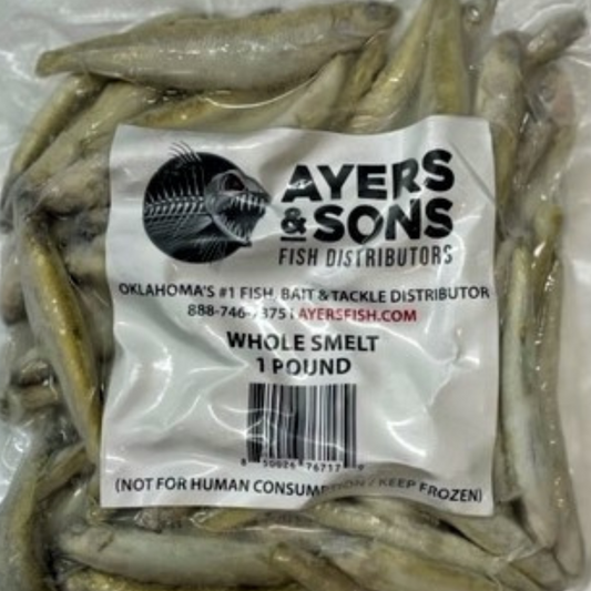 Whole Smelt 3"+ 1 Pound Packs