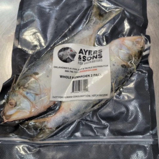 Whole Menhaden Shad 2lb Packages