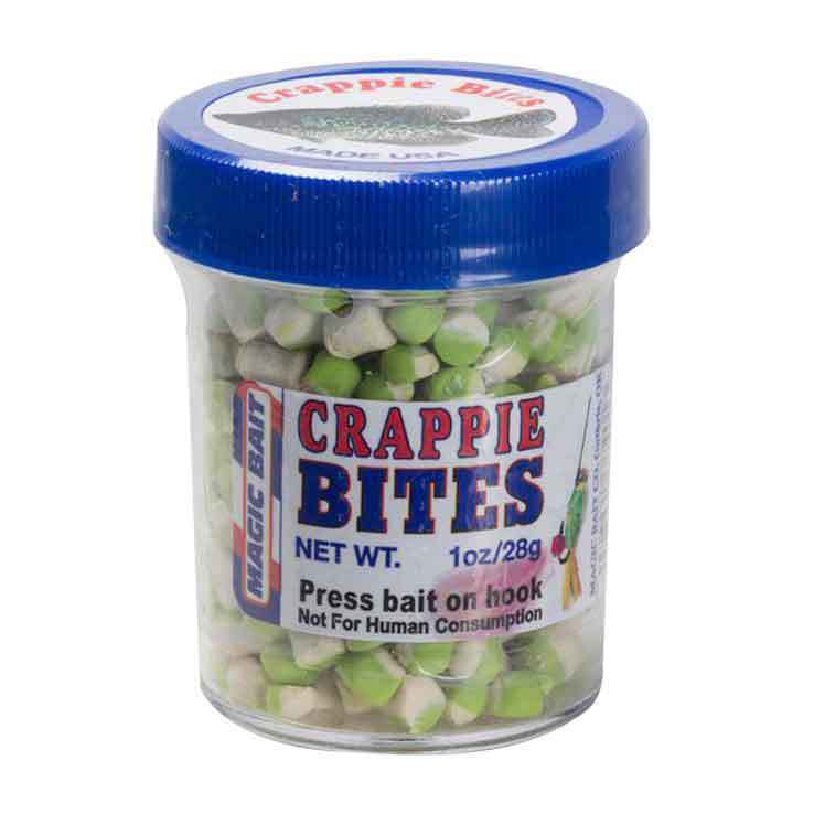 Magic Bait Crappie Bites Chart/White