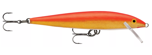 Rapala Floater 5 Gold Fluorescent Red