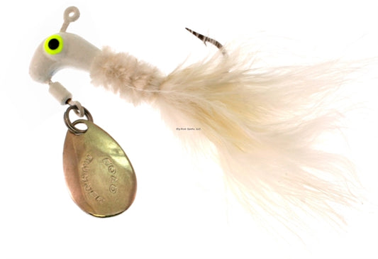 Road Runner Marabou Lures Card of 12 1/16oz 1002 001 White