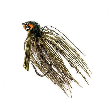 ZMAN CrossEyez Flipping Jig 3/8 Green Pumpkin