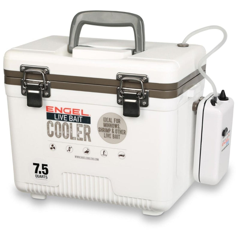 Engel 7.5qt Bait Cooler ENGLBC7-N White