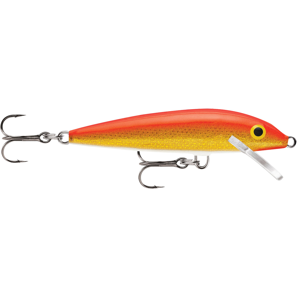 Rapala Floater 7 Gold Fluorescent Red
