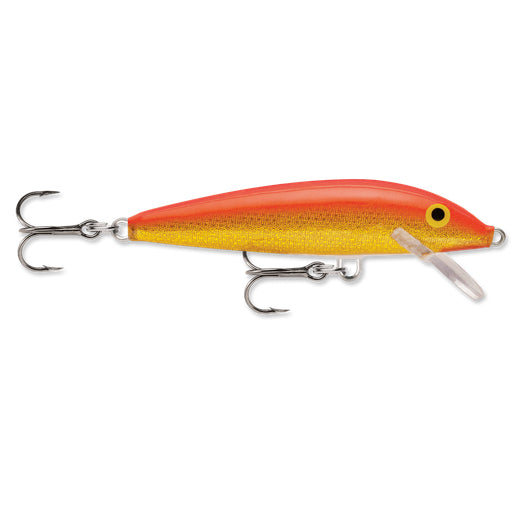 Rapala Floater 9 Gold Fluorescent Red