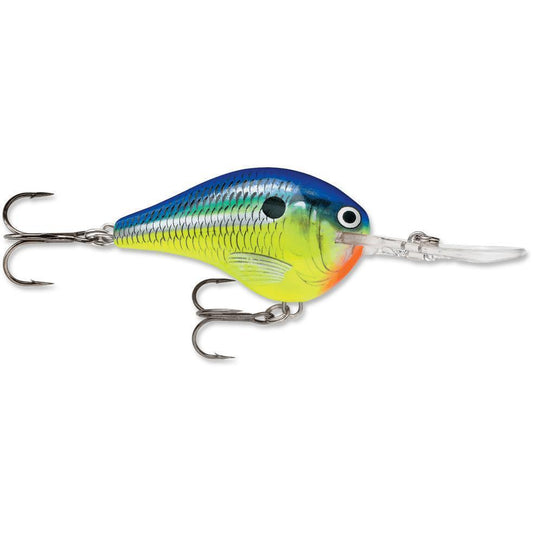 Rapala 2 1/4" DT-10 Crankbait 3/5oz Parrot