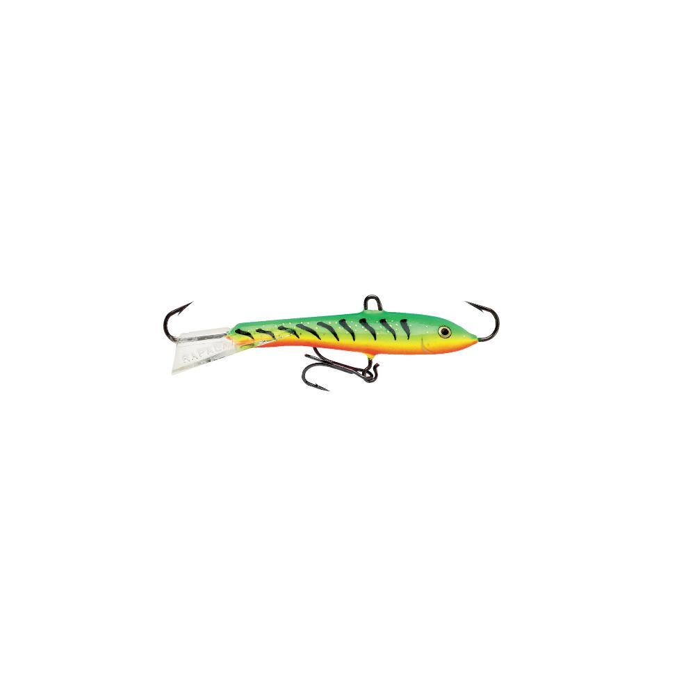 Rapala 3 1/2" Jigging Rap 7/8oz Glow Tiger