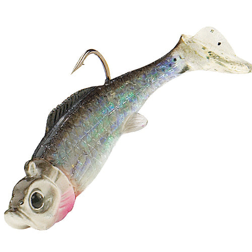 Northland Mimic Minnow Shad 1/4 Silver Shiner Card of 6