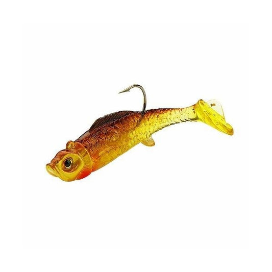Northland Mimic Minnow Shad 1/8 Gold Shiner Card of 6