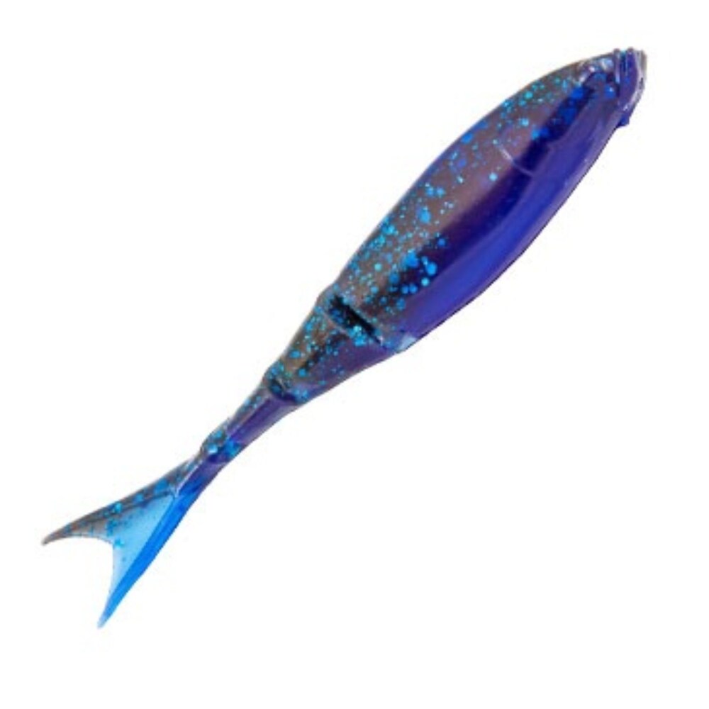 Zman 4.5" RaZor ShadZ 4pk Black/Blue Laminate