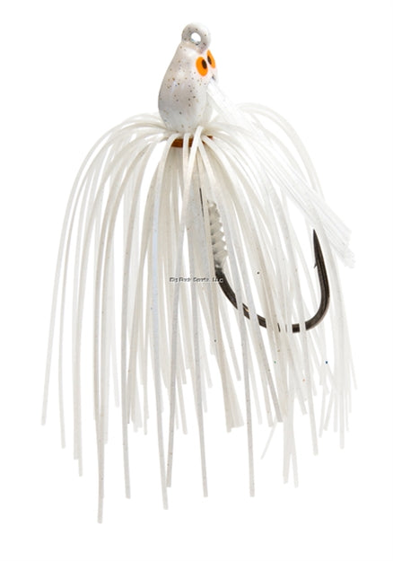 Zman CrossEyez Swim Jig 3/8 Pearl Ghost