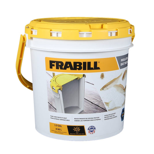 Frabill 1.3 Gal Insulated Bait Bucket