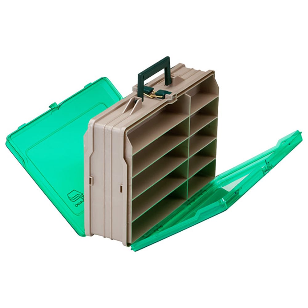 Plano Double Sided Satchel Green/Sand