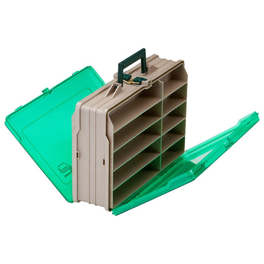 Plano Double Sided Satchel Green/Sand