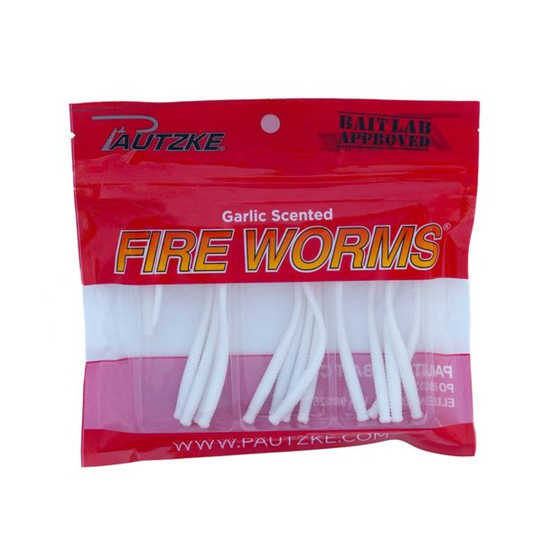 Pautzke Fire Worms White