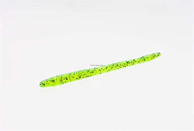 Zoom 4 1/2" Finesse Worm Chartreuse Pepper