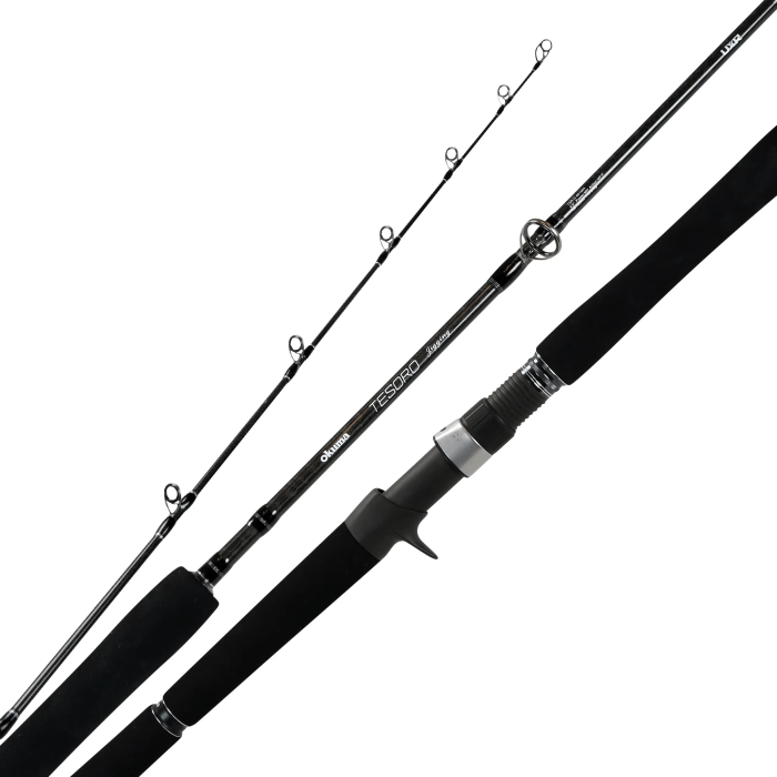 Okuma Tesoro 6'8" Medium Slow Pitch Jigging Spinning Rod