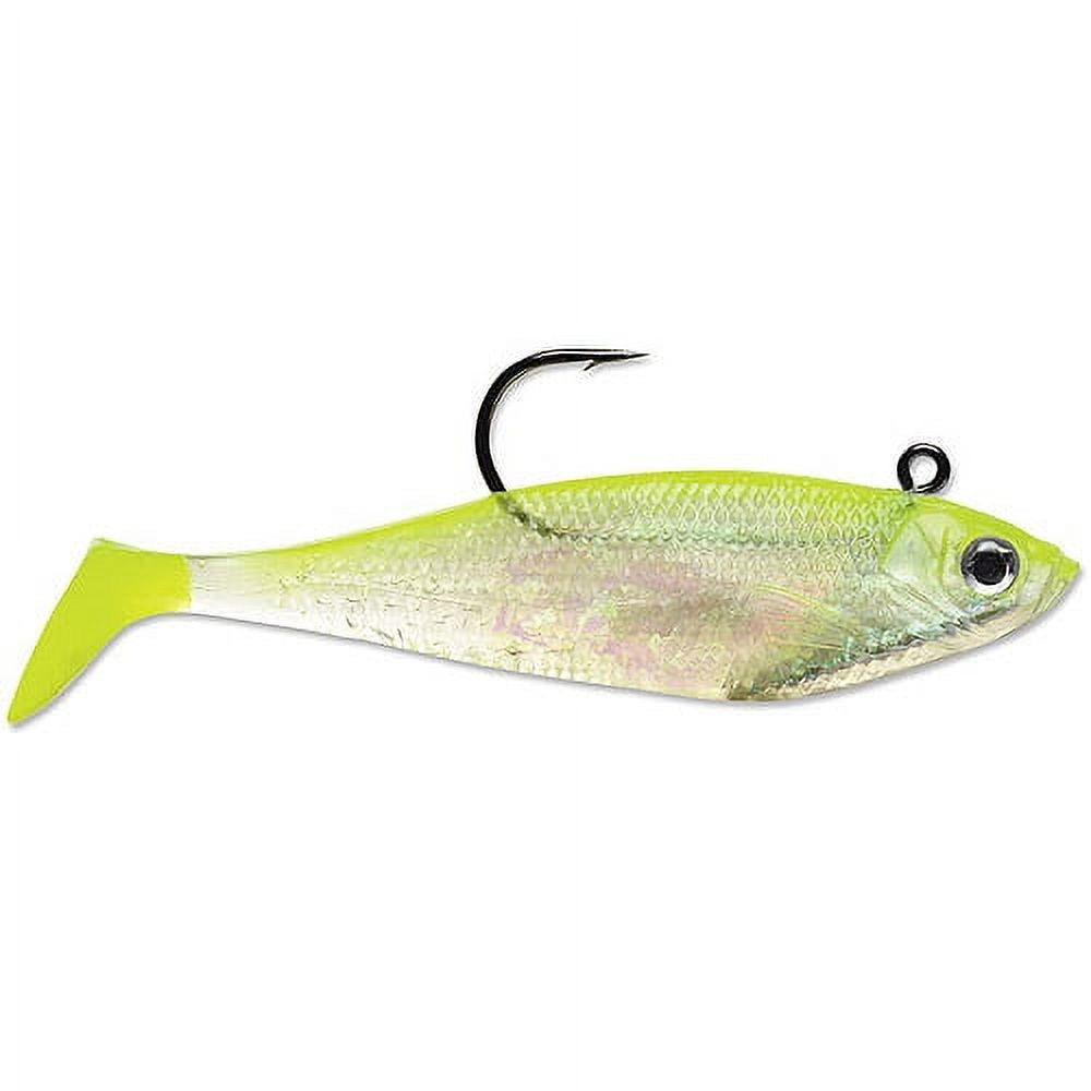 Storm 2" WildEye Swim Shad 1/8oz Shiner Chart. Sil