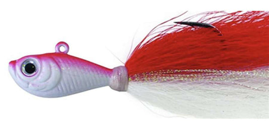 Spro Bucktail Jig 3/8 Red White