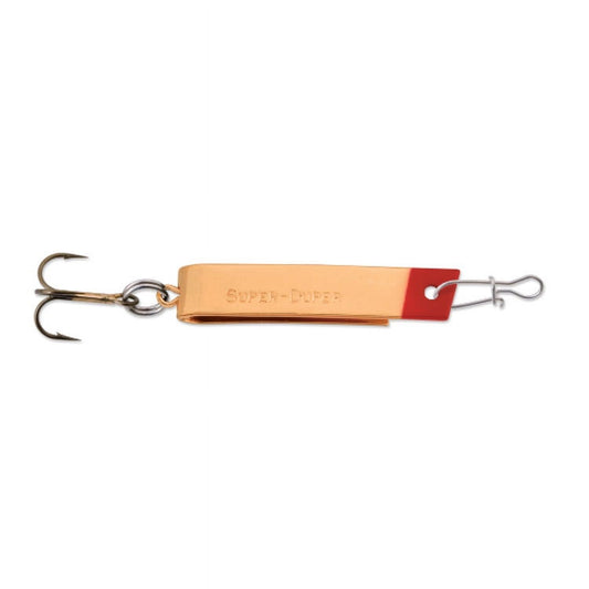 Luhr Jensen Super Duper 1 1/2" Copper/Red Head