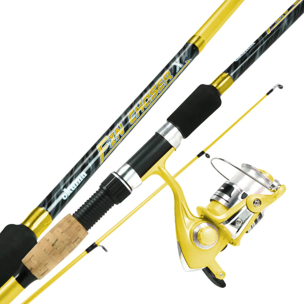 Okuma 7' Fin Chaser Spinning Combo Yellow