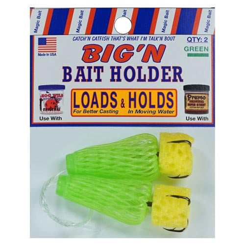 Magic Bait Big'n Bait Holder 48-36 Green 2 Pack