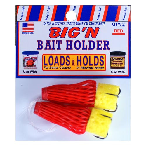 Magic Bait Big'N Bait Holder Red