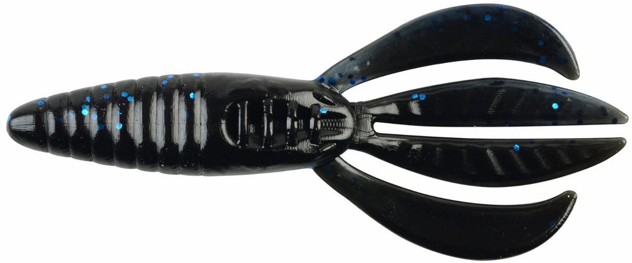 Berkley Pit Boss 3" Pack of 10 Black-Blue
