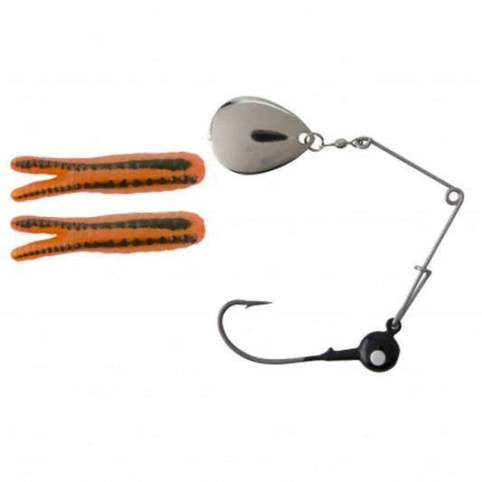 Johnson Beetle Spin 1/4oz Blk/Cl/Or