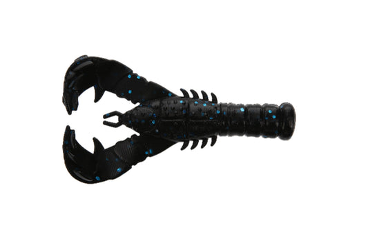 Yamamoto 3" Yama Craw Blk w/Large Blue Flake