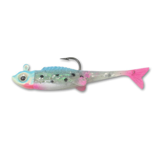 Northland Mimic Minnow Fry 1/16 Glow Rainbow Bag of 6 Packs