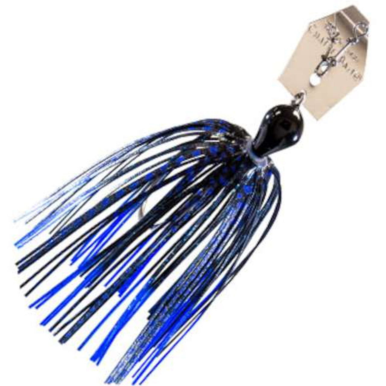 ZMAN CHATTERBAIT 1/2OZ BLACK/BLUE