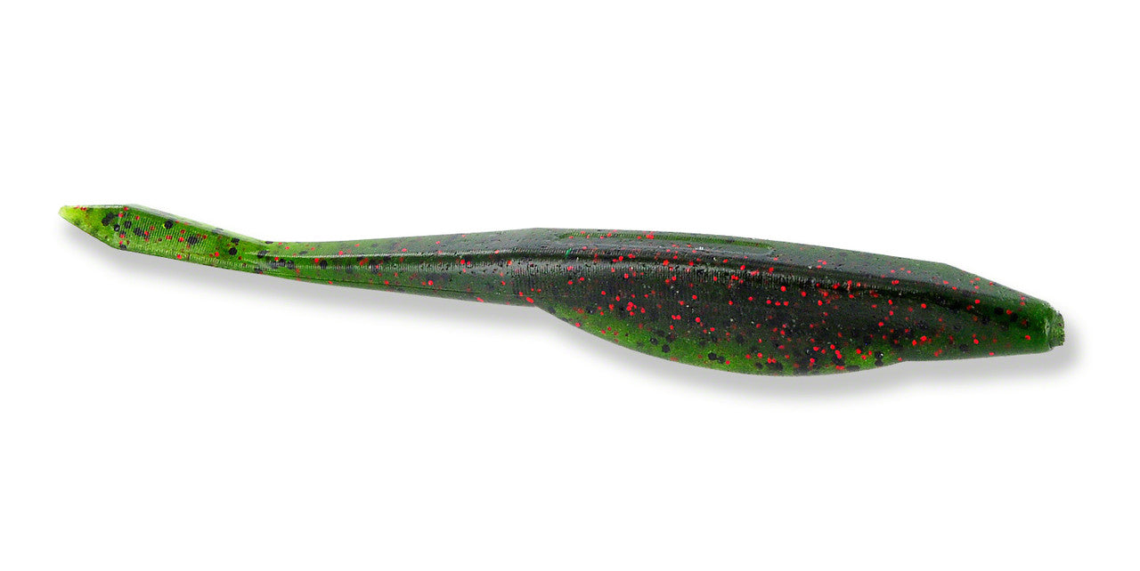 Yamamoto D Shad Watermelon/Blk & Red