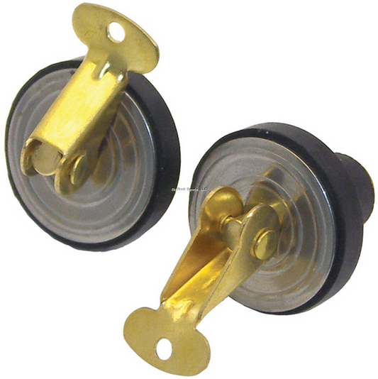Shoreline Marine 5/8" Brass Baitwell Plugs 2 Pack