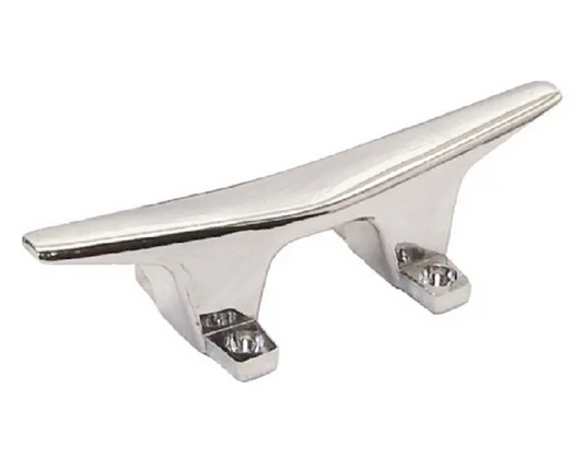 Shoreline Marine 4 1/2" Chrome Plated Cleat