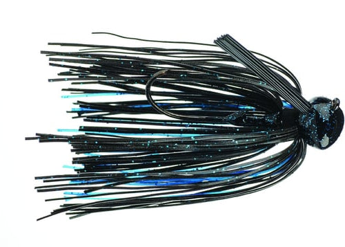 Strike King Tour Grade Football Jig 3/8 Black Blue
