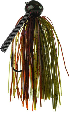Strike King Football Jig 3/8oz Green Pumpkin