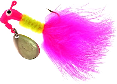 Road Runner Marabou Lures Card of 12 1/8oz 1003 078 Electric Chicken