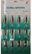 FJ Neil Supra Spoon 2 1/4" 5/8oz Card of 12 #627