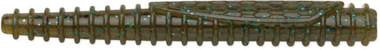 Rapala Crush City NED BLT 3" Green Pumpkin Blue Pack of 10