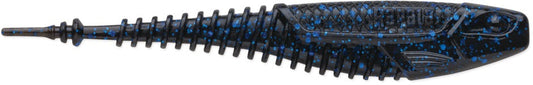 Rapala Crush City 4.25" Freeloader Black Blue Flake Pack of 6
