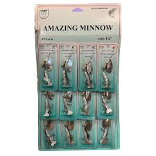 FJ Neil Amazing Minnow 1/4oz Card of 12 MM-14