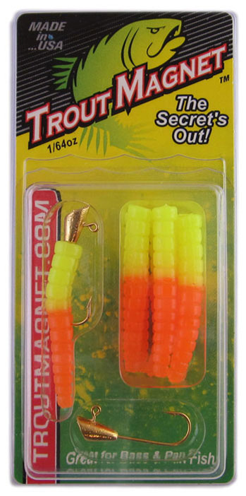 Leland Trout Magnet Orange/Chart.
