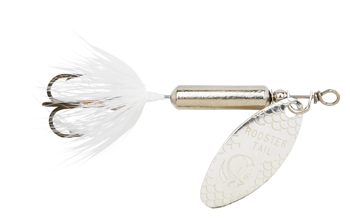 Worden's Rooster Tail Chrome White 1/4oz