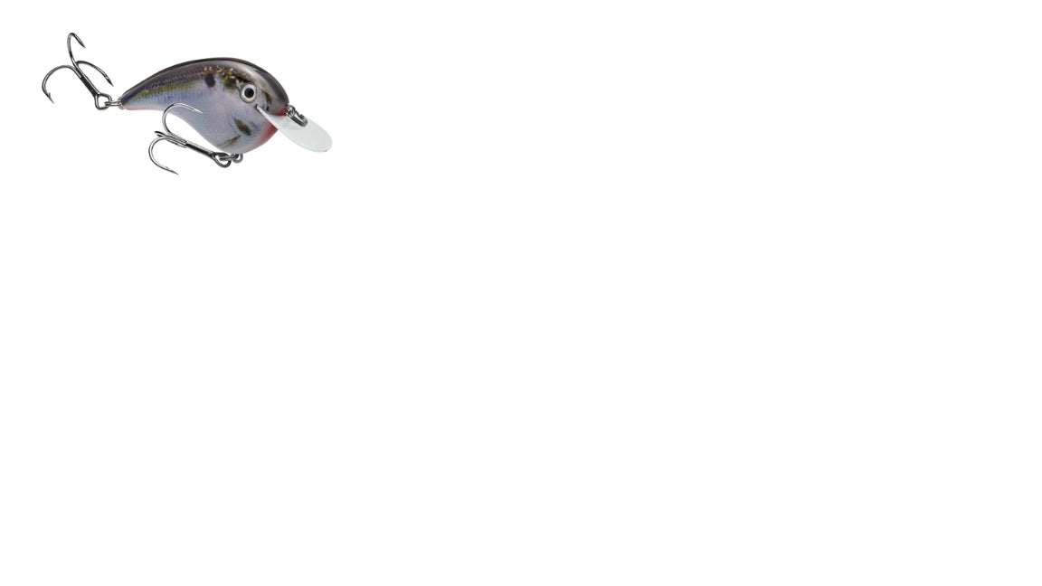 Strike King Chick Magnet Flatside Natural Shad