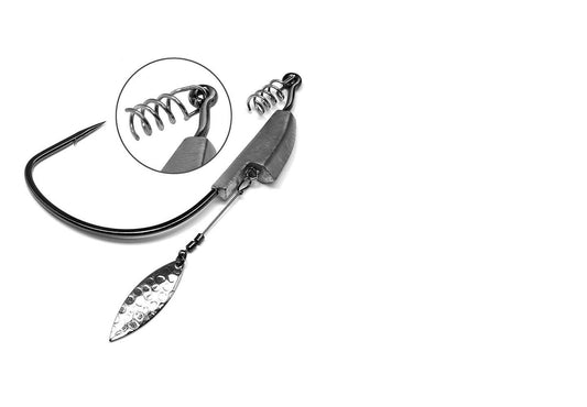 Gamakatsu Spring Lock Spinner 6/0-3/8 Pack of 1