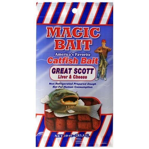 Magic Bait Catfish Bait Great Scott Liver & Cheese