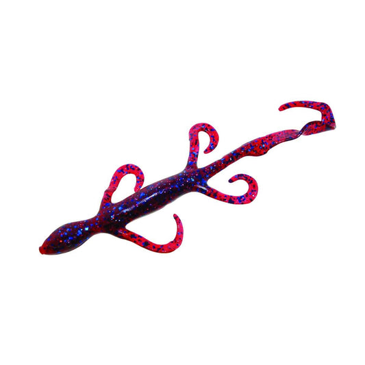 Zoom 6" Lizard 9 Pack Plum Crazy