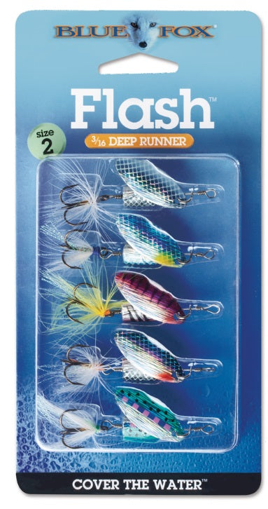 Blue Fox Whip Tail Kit 3/16oz 5 Pack