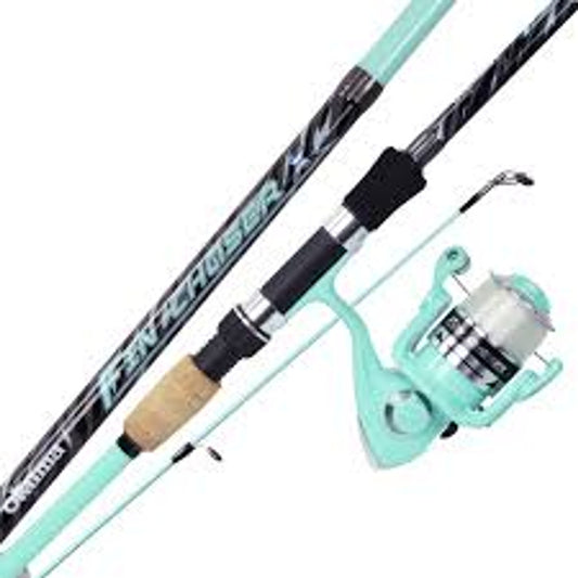 Okuma 7' Fin Chaser Spinning Combo Sea Foam
